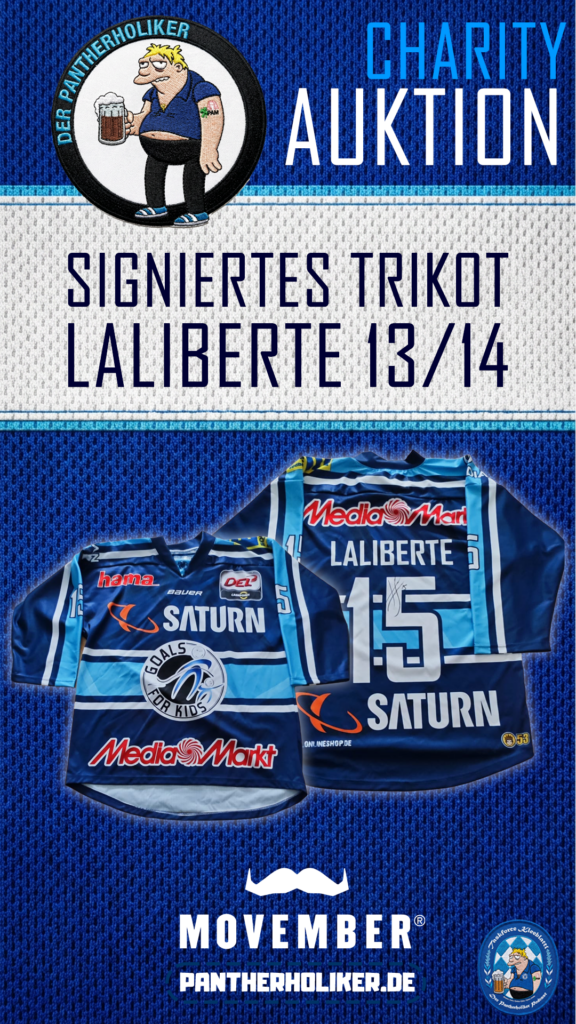 Signiertes Trikot – John Laliberte 13/14
